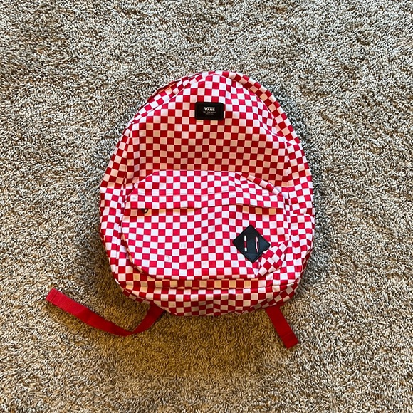 Vans Other - Vans Red Checkered Book bag see pics for measurements